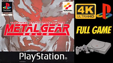 metal gear solid walkthrough ps1.